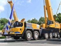 今天带您看个大家伙,实拍徐工新款500吨级全地面起重机,工作能力很强悍