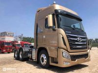 创虎黄金版重卡实拍,纯正韩系车底盘,国产车价格却是进口车性能