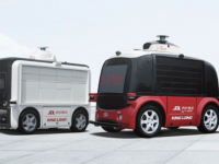 金龙自动驾驶物流车，您身边的移动鸟箱