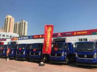 重汽王牌商用车腾狮DR160成功交付山东烟台客户