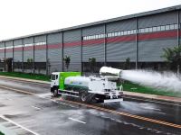 银隆新能源18吨多功能抑尘车上线，让城市的秋天不再扬尘