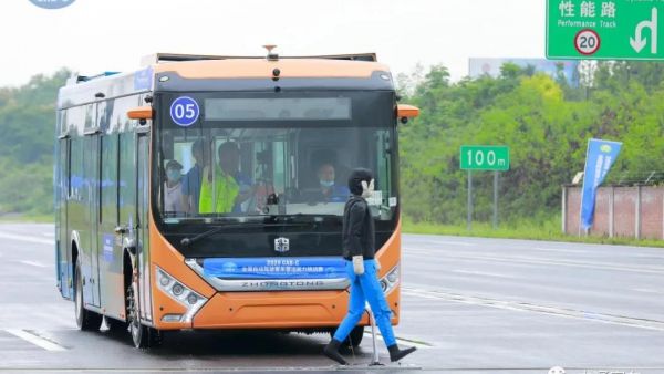 2020CAB-C全国自动驾驶客车挑战赛第一名，中通智慧公交用实力证明