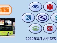 8月大中型客车市场数据来了，宇通公交居榜首，大金龙新车受关注