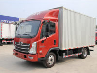 天生强大,时代领航6单排厢式轻卡静态测评