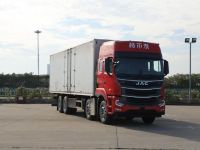 绿通冷链实力担当 ，格尔发旗舰版AMT8×4载货车