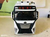大运V9旗舰重卡模型开箱，行业首测，带您看看大运卡车模型的做工