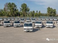 三菱Fuso向德国DB辛克物流交付36辆eCanter电动轻卡