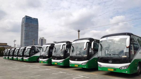 金龙客车智慧出行解决方案，荣耀护航第三届进博会