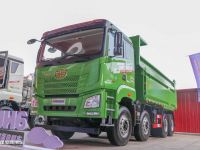 青岛解放JH6自卸车升级了，400匹潍柴动力+大牌座椅，新车配置确实不错