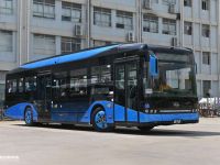 真正未来的公交，比亚迪B系列电动公交实拍，10米车身续航300公里