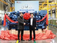第500台S4000高端大马力发动机下线,玉柴与德国MTU的合资公司迎来新的里程碑!