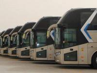 中通客车2021商务大会陕西西安举行，超级大巴H12稳站C位