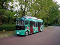 日本长崎迎来首批纯电动大巴  比亚迪大巴于豪斯登堡正式运行