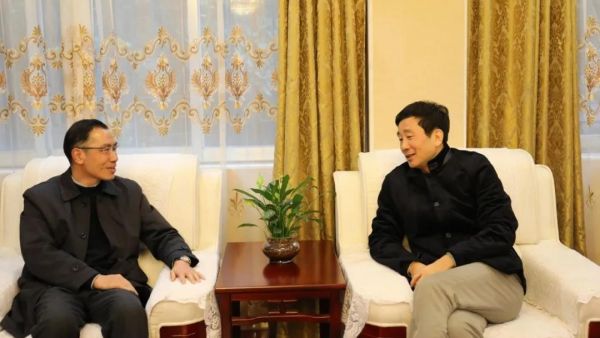 玉柴股份董事长晏平会见湖北三环董事长高红卫