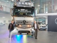 第500台交付，再带您好好看看奔驰Actros SLT大件运输牵引车