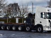 8轴,这款斯堪尼亚底盘随车吊怎么这么强?