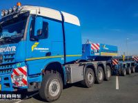 大件运输卡车一般都什么配置？这辆4轴625马力的奔驰Arocs告诉您