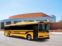 给孩子的礼物,比亚迪在洛杉矶推出纯电动校车