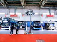 绿色科技 智行万里  比亚迪全新纯电动客车亮相北京道路运输展