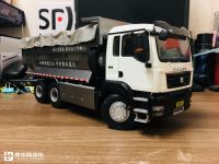 内饰细节做工优良,汕德卡C6G 6×4城市渣土车模型实拍