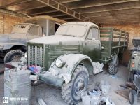 真正的老卡车，最早生产于1948年，国内现存的前苏联嘎斯63载货车实拍