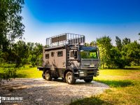 C型越野房车市场再添猛将，德国曼TGM 4驱卡车底盘打造，这台洲际越野房车配置真强