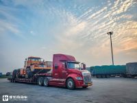 江淮跨越V7牵引车跟车记录，带您看看国产最高端长头卡车的实际运营表现
