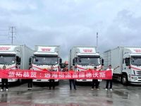 江淮速度20天紧急交付，合肥远海物流三次采购德沃斯中卡