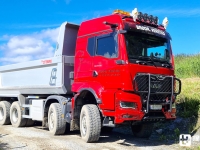 电子后视镜+8x8驱动，这台曼恩TGS自卸车真豪横