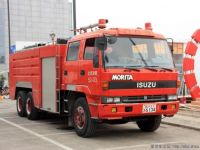 实用无国界 品质给力的日本五十铃消防卡车实拍