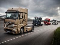 配有健身系统 奔驰Actros 20周年纪念卡车即将亮相