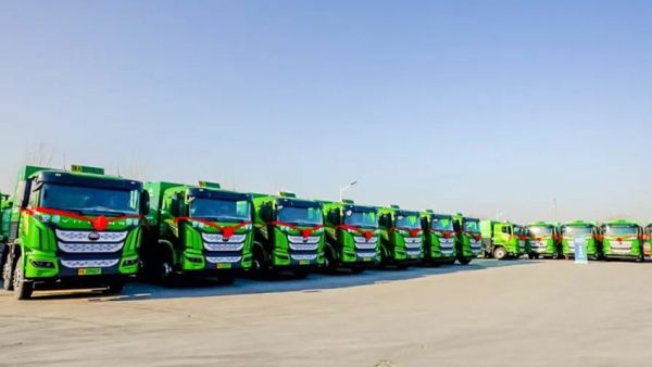 50台宇通氢能源重卡交付河南航空港，开启零碳物流新征程