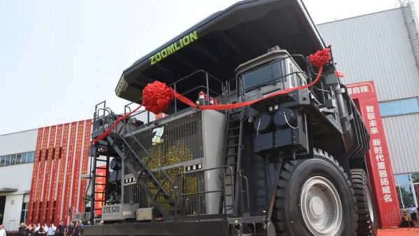 玉柴大马力发动机助力全球最大吨位混动矿卡下线