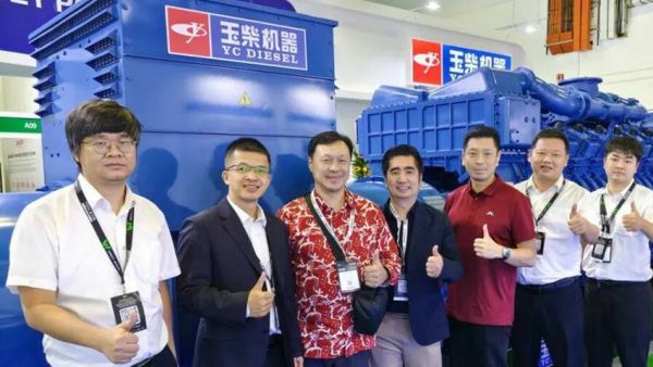 玉柴高端发电动力闪耀2025新加坡亚洲数据中心展
