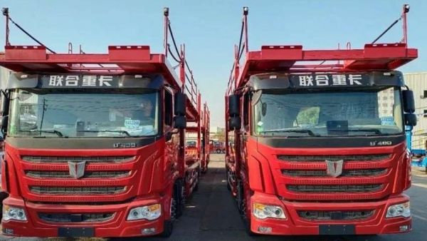 奇瑞联合重卡与长春晟源物流达成战略合作 首批燃气中置轴轿运车成功交付!