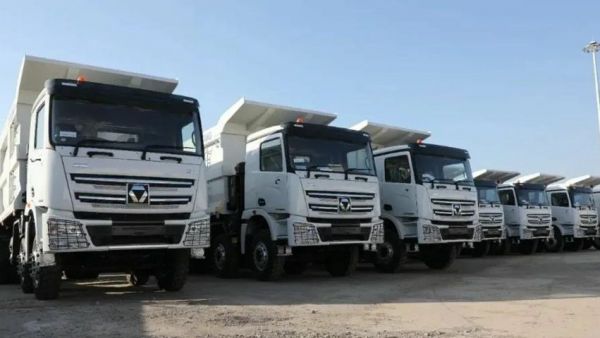 踏浪出海！百台徐工XG1 DH400T燃油自卸车交付印尼