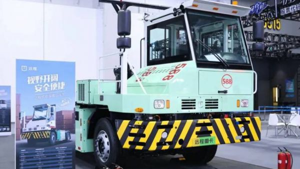 远程纯电动偏置码头车亮相浙江国际智慧交通产业博览会，以绿运新风助力港口交通转型升级