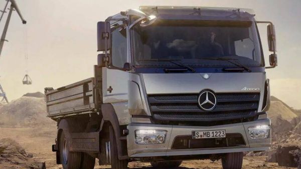 纯电动eArocs 400亮相,Arocs Extent限量版车型抢眼,bauma 2025奔驰展品抢先看