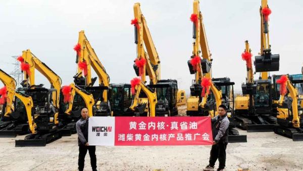 潍柴挖掘机动力持续交付，赋能基建工程提速升级