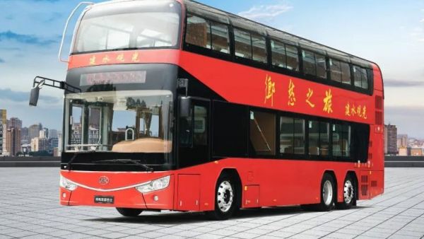 解锁3D漫游视角！还得是安凯双层观光巴士！