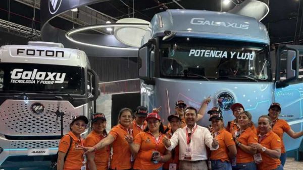 北汽福田银河重卡登陆哥伦比亚，以科技赋能美洲物流升级