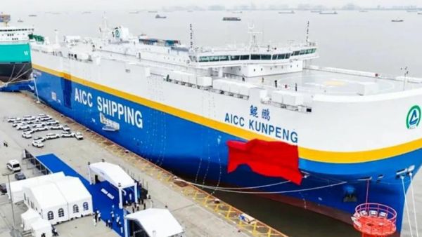 玉柴“巨无霸”助力奇瑞第二艘7000车位远洋滚装船启航