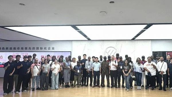 非盟研修班再访北汽福田，共绘中非合作新篇