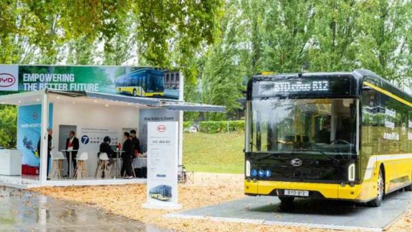 比亚迪携纯电动大巴家族首度亮相德国InnoTrans车展，加速全球绿色转型