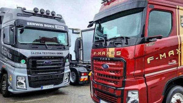 欧洲最具性价比重卡？二代发动机+电子后视镜，福特第二代F-MAX来袭，实拍带您看实力几何