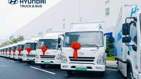 MIGHTY Fuel Cell惊艳亮相广州车展 “氢能零碳城配样板”描绘绿色物流新篇章