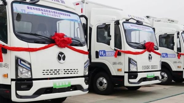 打造全国“冷链物流”示范标杆!未势能源配套200台氢燃料电池轻卡交付保定