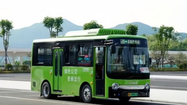 安凯纯电动G6批量交付绍兴，助力绿色公交再提速！