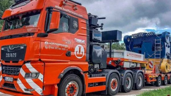 640匹马力+液力变矩器，外观顶级精致！这样的曼恩TGX大件牵引车见过吗？