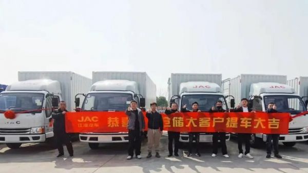 江淮1卡3月热势高涨，频频交车引领高效物流发展